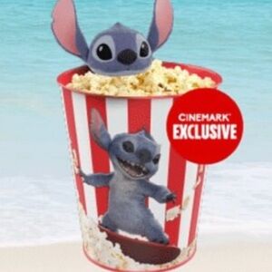 Lilo and Stitch Cinemark Popcorn Bucket